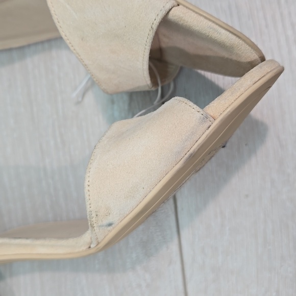 Paul Green Women Ankle Suede Heels Sandals shoes sz UK 8 US 10.5 - Picture 11 of 16